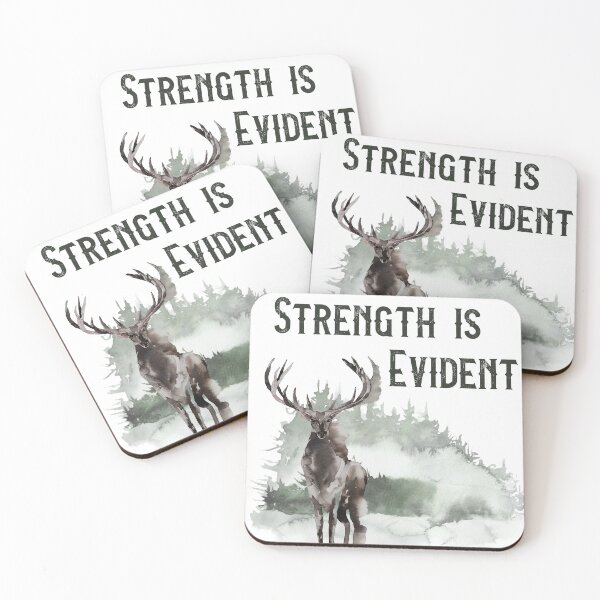 Item preview, Strength is Evident designed and sold by Faefoxart.