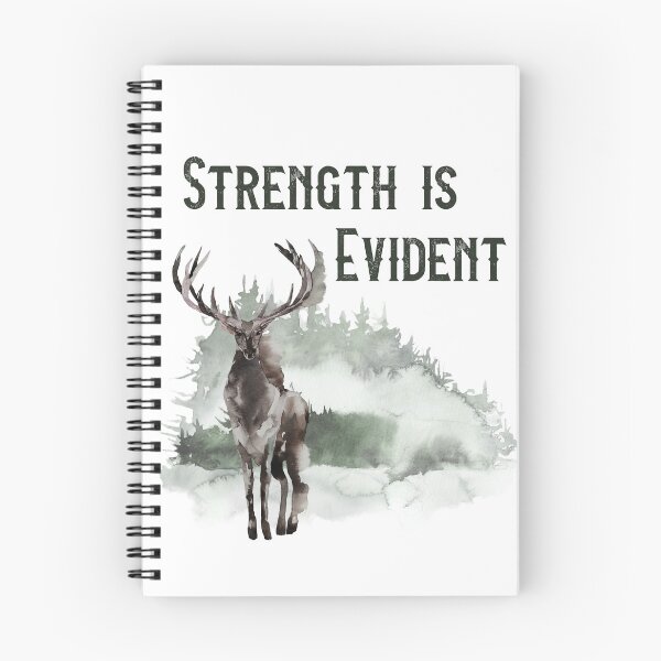 Item preview, Strength is Evident designed and sold by Faefoxart.