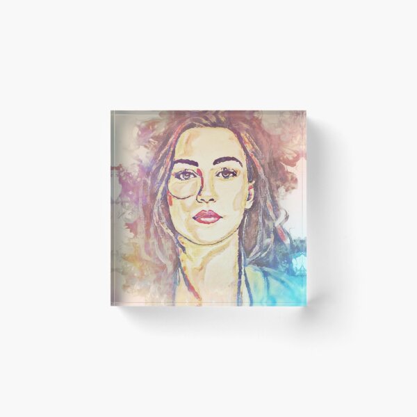 Item preview, Haught watercolour print designed and sold by Huntch.