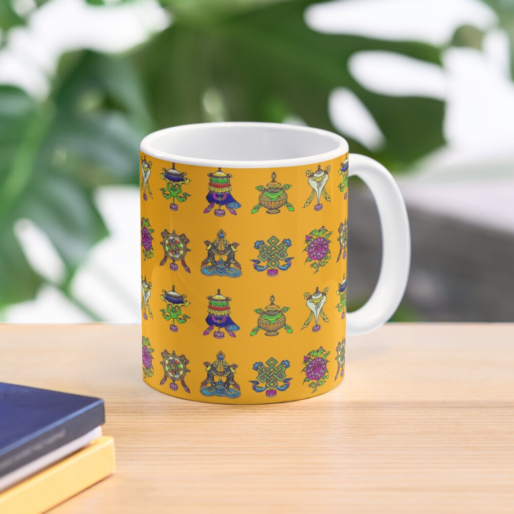 EIGHT AUSPICIOUS SYMBOLS Coffee Mug