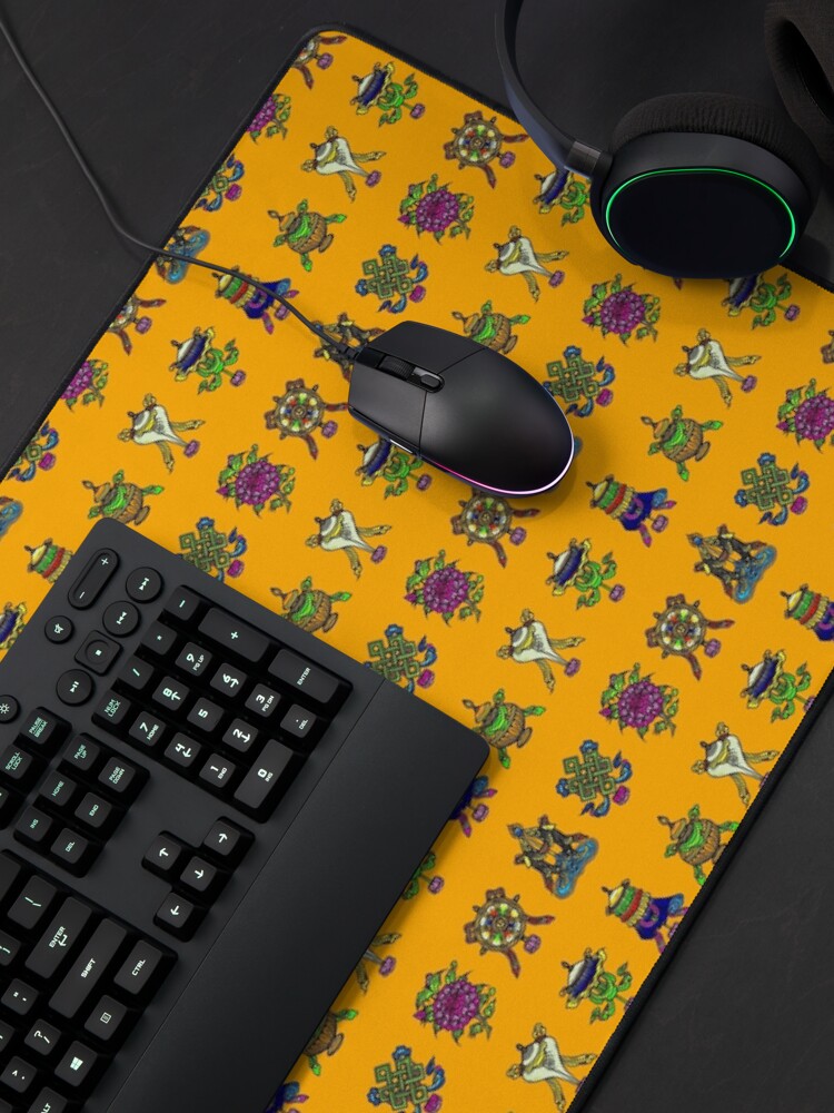 Alternate view of EIGHT AUSPICIOUS SYMBOLS Mouse Pad
