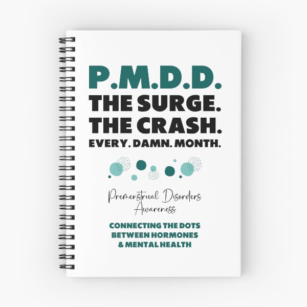 Item preview, PMDD Awareness Month April, Connecting the Dots between Hormone Sensitivities and Mental Health designed and sold by Orianah.