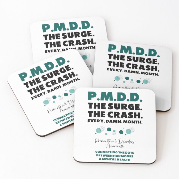 Item preview, PMDD Awareness Month April, Connecting the Dots between Hormone Sensitivities and Mental Health designed and sold by Orianah.