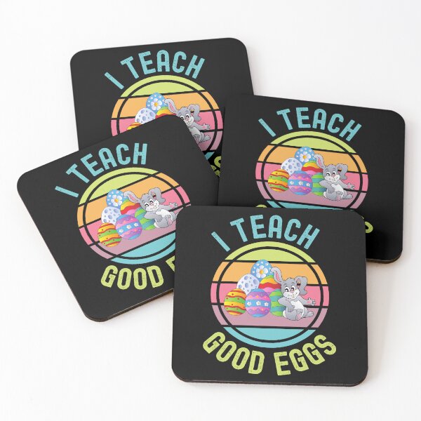 Item preview, Easter Teacher - I Teach Good Eggs - Easter Bunny, Happy Easter, Children's Easter, Chocolate Bunny designed and sold by jadedscientist.