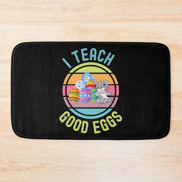 Item preview, Easter Teacher - I Teach Good Eggs - Easter Bunny, Happy Easter, Children's Easter, Chocolate Bunny designed and sold by jadedscientist.