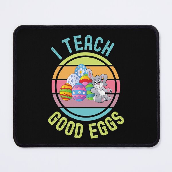 Item preview, Easter Teacher - I Teach Good Eggs - Easter Bunny, Happy Easter, Children's Easter, Chocolate Bunny designed and sold by jadedscientist.
