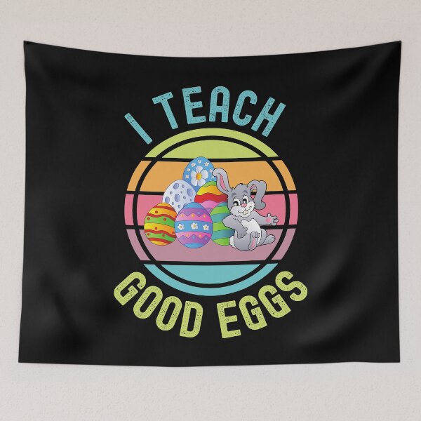 Item preview, Easter Teacher - I Teach Good Eggs - Easter Bunny, Happy Easter, Children's Easter, Chocolate Bunny designed and sold by jadedscientist.