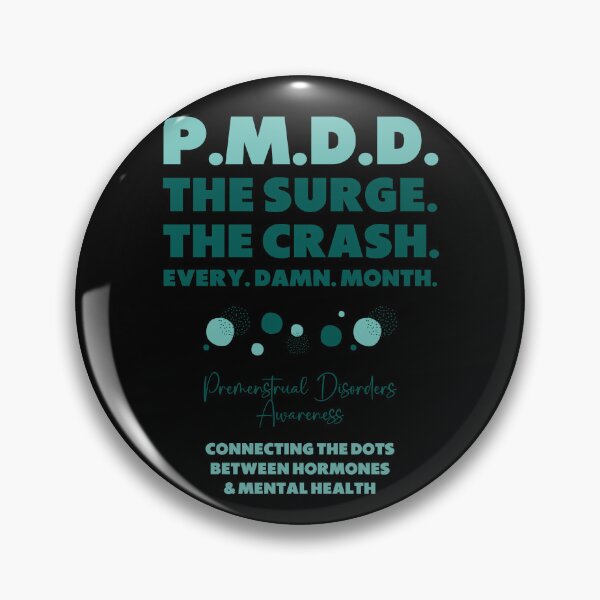Item preview, PMDD Awareness Month April, Connecting the Dots between Hormone Sensitivities and Mental Health designed and sold by Orianah.