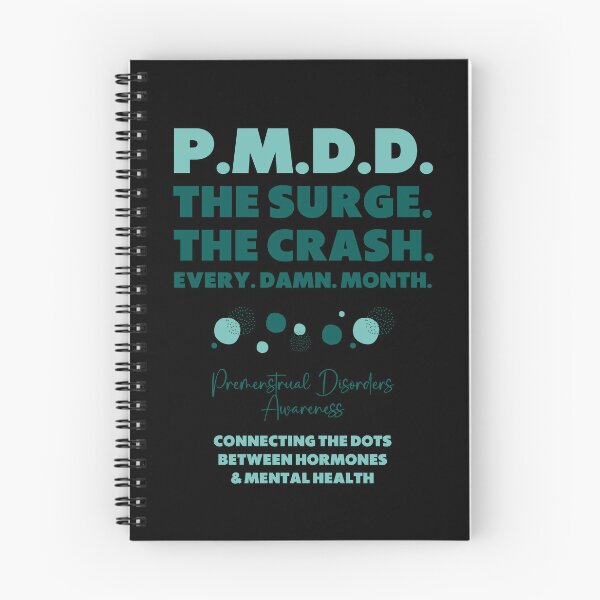 Item preview, PMDD Awareness Month April, Connecting the Dots between Hormone Sensitivities and Mental Health designed and sold by Orianah.