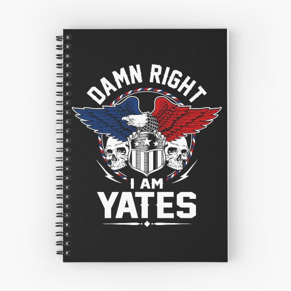 Item preview, Yates Name T Shirt - Damn Right I Am Yates Gift Item Tee designed and sold by gabridunc4.