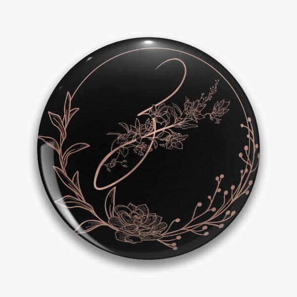 Item preview, Rose Gold Floral Monogram Z designed and sold by ModernStyleBoho.