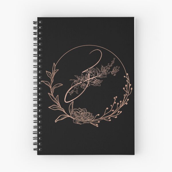 Item preview, Rose Gold Floral Monogram Z designed and sold by ModernStyleBoho.