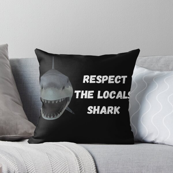 Item preview,  Beach Shirt, Sharks Species Shirt, Respect the Locals Shark Shirt, Funny Shark Week Shirt, Beach Summer Tee Shark Fans, Shark Lover Surfer designed and sold by Alexa5454.