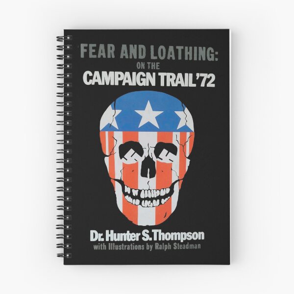 Item preview, Great People Fear And Loathing On The Campaign Vintage Book designed and sold by WileyCainFanArt.