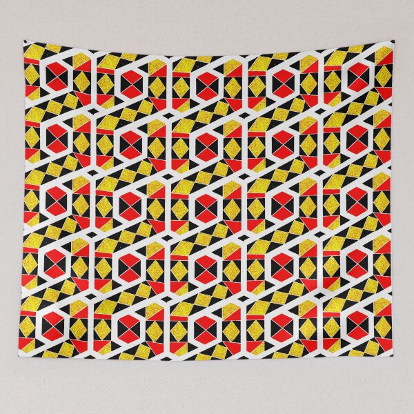 Item preview, Gold Diamond Shaped Patterns designed and sold by RyanCaudell.