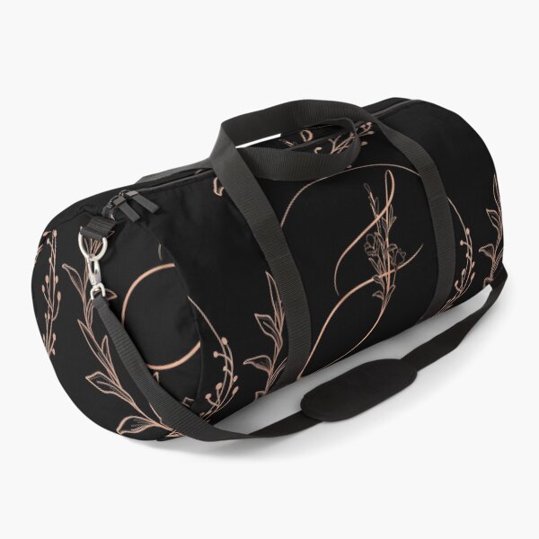 Item preview, Rose Gold Floral Monogram S designed and sold by ModernStyleBoho.
