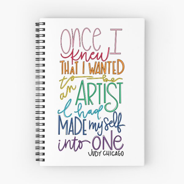 Item preview, Judy Chicago Inspirational Quote designed and sold by LindsayHonor.
