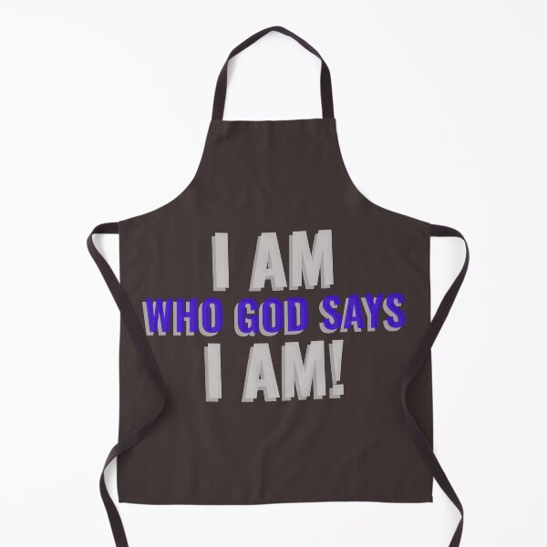 Item preview,  I AM WHO GOD SAYS I AM! Tshirt, mugs designed and sold by DoubleDSD.
