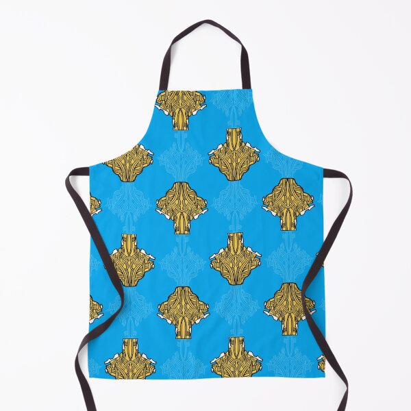Item preview, Fleur-de-lis Damask - Blue Topaz designed and sold by Jasrese.