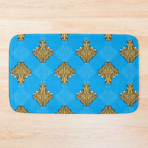 Item preview, Fleur-de-lis Damask - Blue Topaz designed and sold by Jasrese.