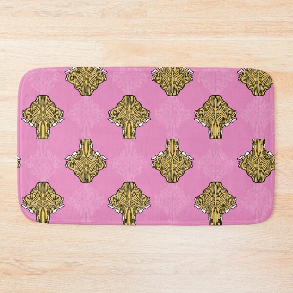 Item preview, Fleur-de-lis Damask - Carnation Pink designed and sold by Jasrese.