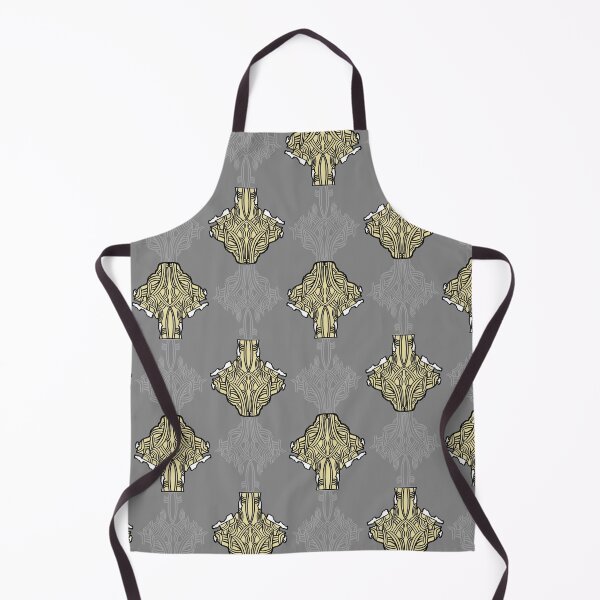 Item preview, Fleur-de-lis Damask - Elegant Gray designed and sold by Jasrese.