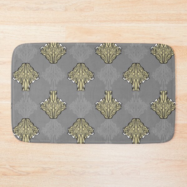 Item preview, Fleur-de-lis Damask - Elegant Gray designed and sold by Jasrese.
