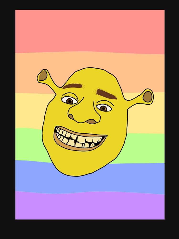 Gay shrek flag   Classic T-Shirt
