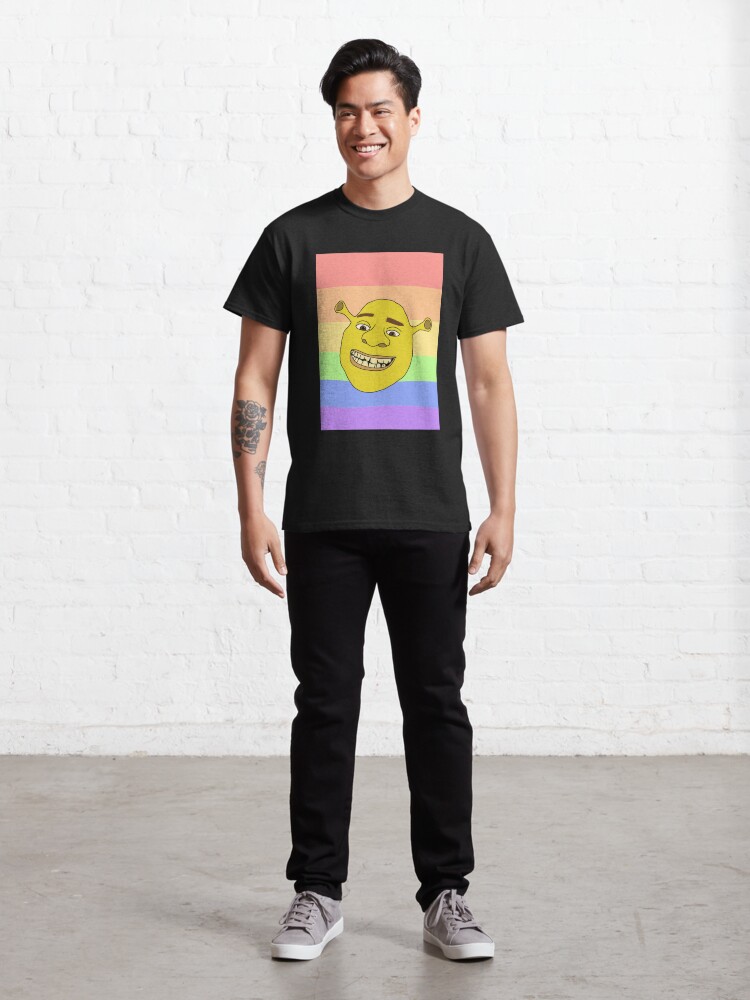 Gay shrek flag   Classic T-Shirt