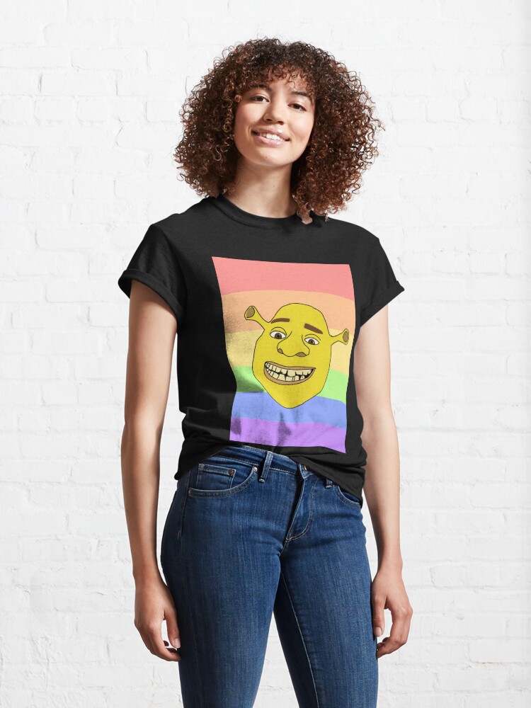 Gay shrek flag   Classic T-Shirt