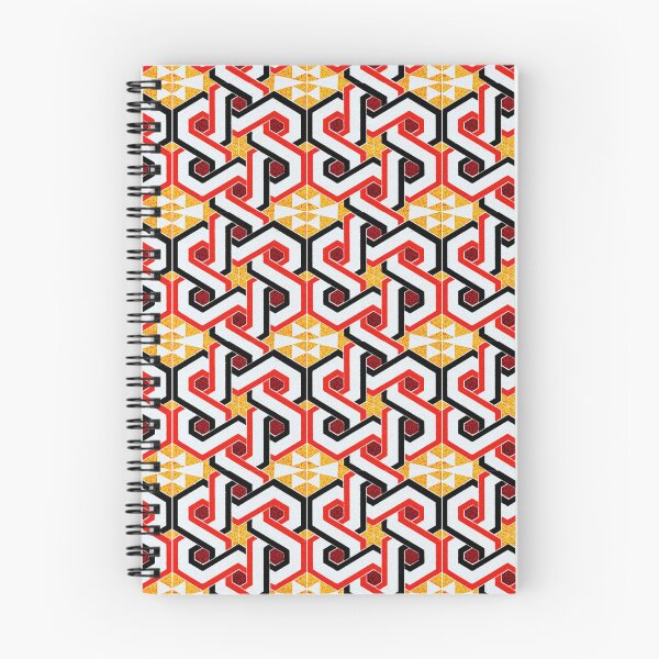 Item preview, Black, White and Red Woven Hexagon Patterns designed and sold by RyanCaudell.