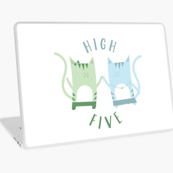 Traveling Tabbies: Sister Edition Laptop Skin
