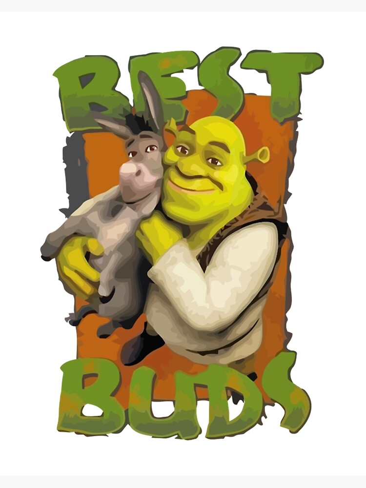 Shrek meme | Art Board Print