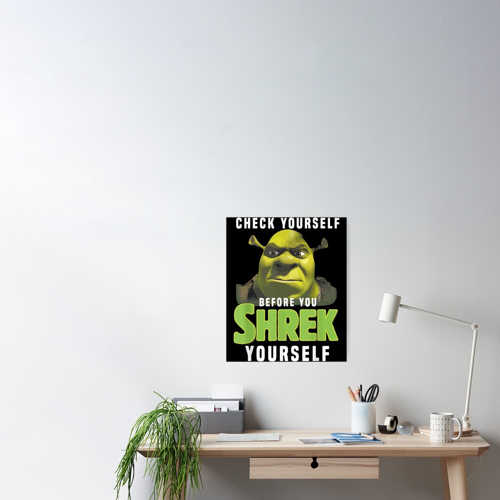 Sexy Shrek Shrek Meme Face Shrek Wazowski Poster By Ramelwoodsart Redbubble 5992