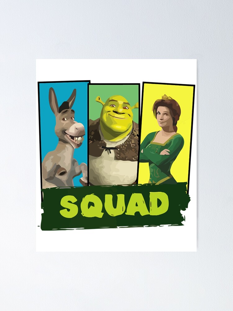 Sexy Shrek Shrek Meme Face Shrek Wazowski Poster By Ramelwoodsart Redbubble 3513