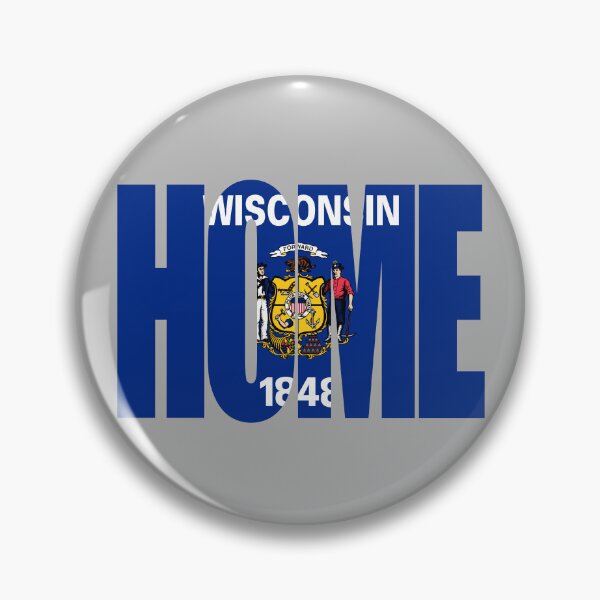 Item preview, Wisconsin Home - State Flag designed and sold by DonDota.