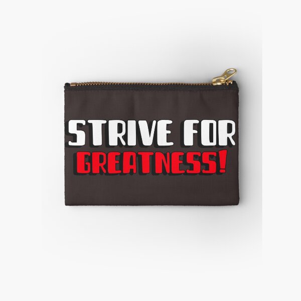 Item preview, STRIVE FOR GREATNESS! Tshirt, mugs designed and sold by DoubleDSD.