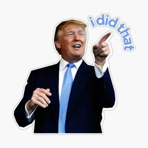 Buy 10-100pcs Joe Biden I DID THAT! Sticker Funny Humor Sticker Funny Stickers TRUMP Online In - Foto 11
