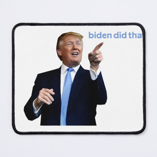 Item preview, Biden did that sticker Trump Biden did that joe biden sticker funny meme stickers i did that  designed and sold by abdmrf.