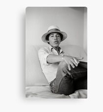 Photographs of Barack Obama as Barry the Freshman in 1980 Canvas Print