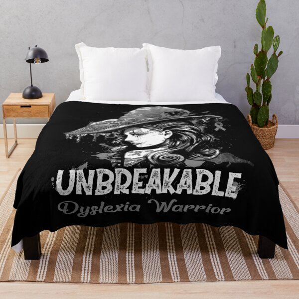 Item preview, Halloween Dyslexia Warrior Unbreakable designed and sold by tenjun16.
