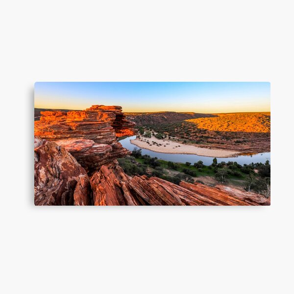 Item preview, River running through gorge at Natures window designed and sold by Justin Mckinney.