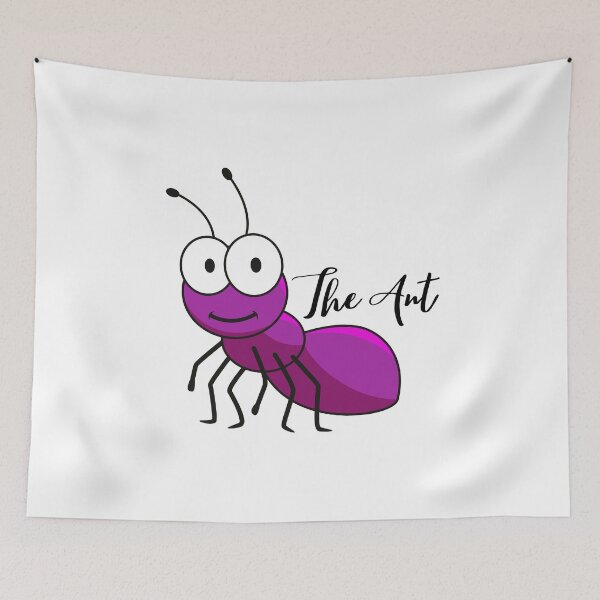 Item preview, The Cute Purple Ant designed and sold by Mount Rock.