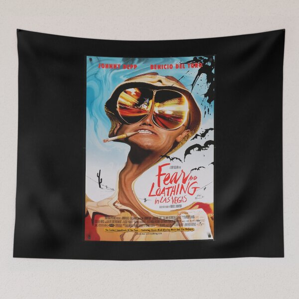 Item preview, Mega man Is Fear And Loathing In Las Vegas Vintage Style Arts designed and sold by WileyCainFanArt.