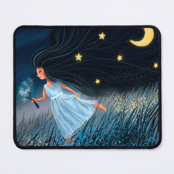 Item preview, Girl in the night field designed and sold by Olga Vorontsova.