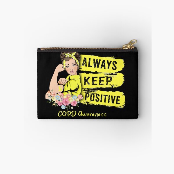 Item preview, Always Keep Positive COPD Awareness designed and sold by Sabfit.