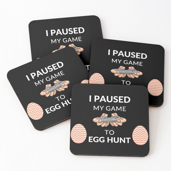 Item preview, i paused my game to egg hunt designed and sold by madraso.