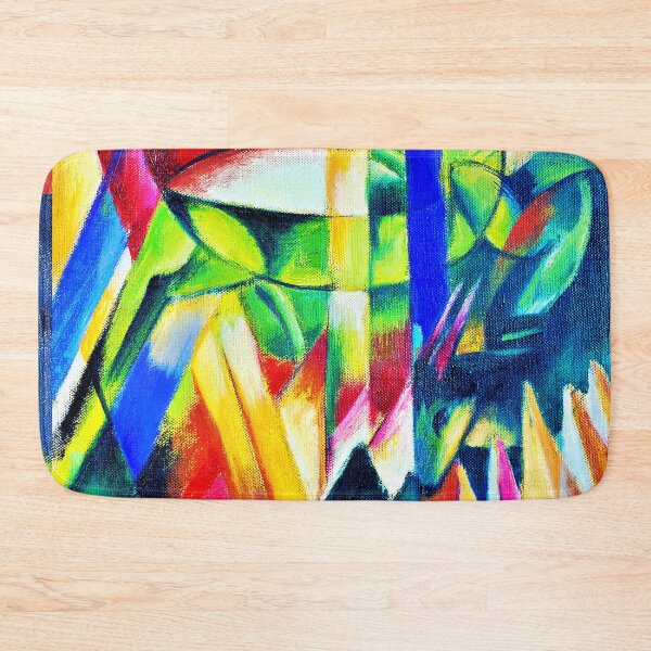 Item preview, Abstract Mountain Goat Painting designed and sold by RyanCaudell.