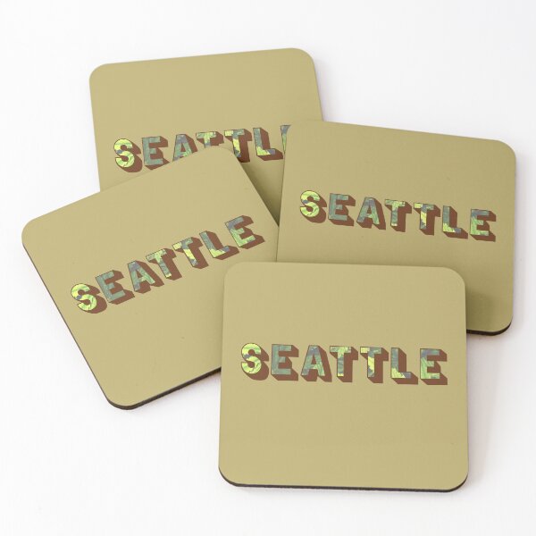 Item preview, Seattle Weed Leaves Shadow Text - Marijuana/Pot/420/Cannabis for Stoners and Smokers designed and sold by SteamParliament.