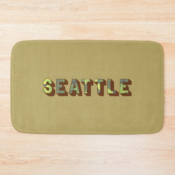 Item preview, Seattle Weed Leaves Shadow Text - Marijuana/Pot/420/Cannabis for Stoners and Smokers designed and sold by SteamParliament.